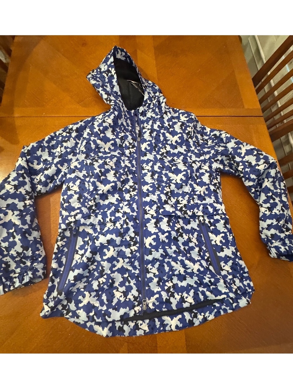 Zero Restriction Women's Blue Camouflage Basic Jacket Size L 3003